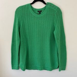 Green Knit Sweater Size Mp